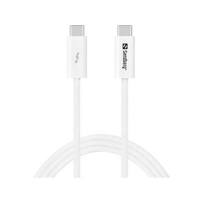 cable-sandberg-136-56-usb-usb4-gen-3x2-1-m-usb-c-blanco