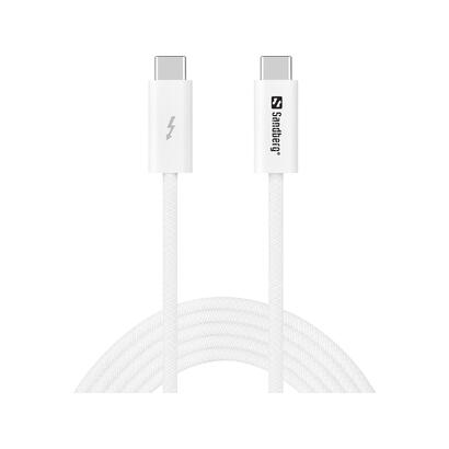 cable-sandberg-136-57-usb-usb4-gen-3x2-2-m-usb-c-blanco