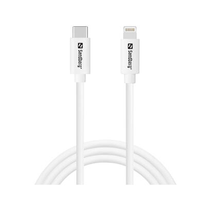 sandberg-136-58-cable-de-conector-lightning-1-m-blanco