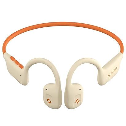 auriculares-havit-freego-1-air-blanconaranja-bluetooth