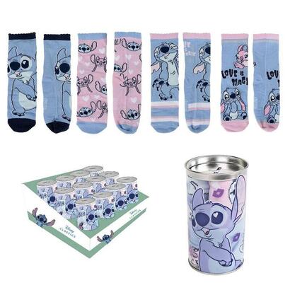 pack-de-12-unidades-blister-4-calcetines-stitch-disney-surtido