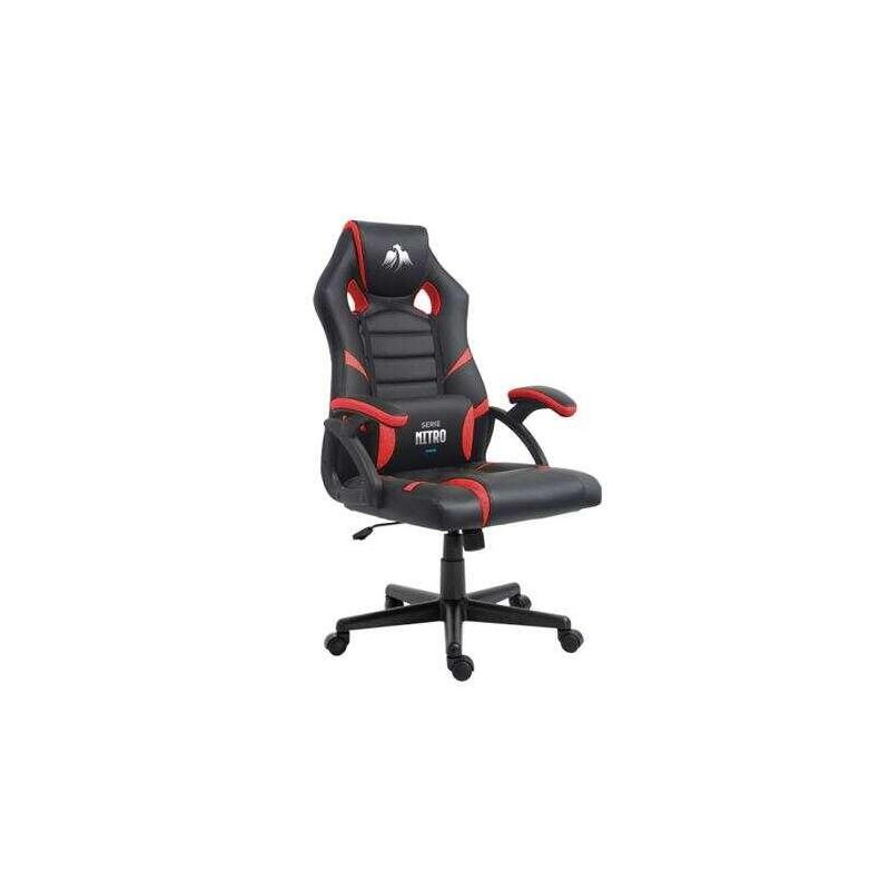 cromad-serie-nitro-silla-gaming-altura-regulable-con-piston-de-gas-clase-2-cojin-lumbar-negrorojo