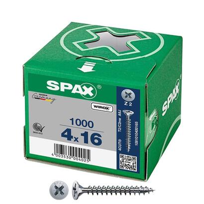 caja-1000-unid-tornillo-universal-cabeza-plana-wirox-4x16mm-z2