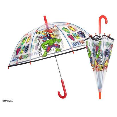 pack-de-6-unidades-paraguas-manual-transparente-vengadores-avengers-marvel-45cm