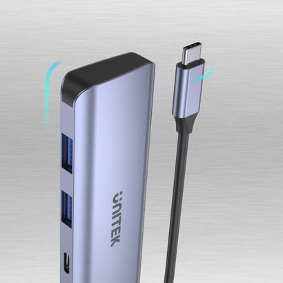 unitek-hub-usb-c-31-2x-usb-a-2x-usb-c-5-gbps