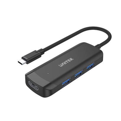 unitek-h1110b-active-hub-usb-c-3-x-usb-a-31-hdmi-4k30hz