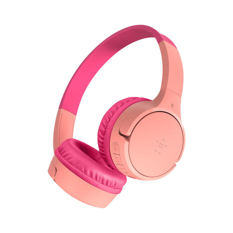 auriculares-belkin-soundform-mini-inalambrico-usb-tipo-c-rosa