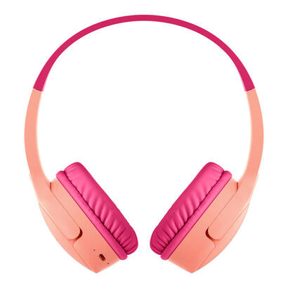 auriculares-belkin-soundform-mini-inalambrico-usb-tipo-c-rosa