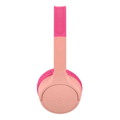 auriculares-belkin-soundform-mini-inalambrico-usb-tipo-c-rosa