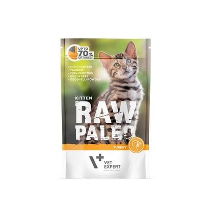 raw-paleo-kitten-cat-pavo-comida-humeda-para-gatitos-100-g