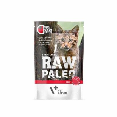 raw-paleo-adult-cat-sterilised-beef-comida-humeda-para-gatos-100-g