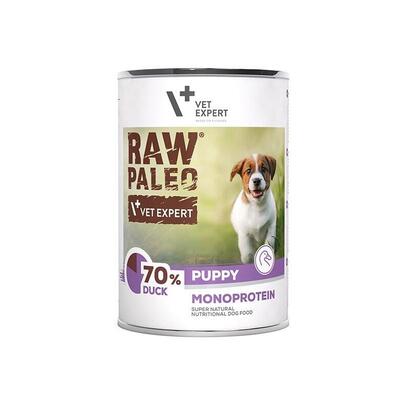 comida-humeda-para-cachorros-raw-paleo-puppy-monoprotein-duck-400-g