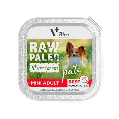 comida-humeda-para-perros-raw-paleo-pate-mini-adult-beef-150-g