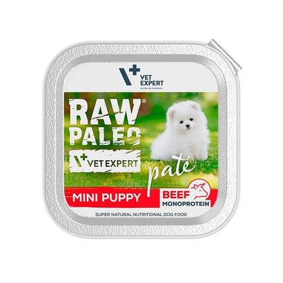 comida-humeda-para-cachorros-raw-paleo-pate-mini-puppy-beef-150-g