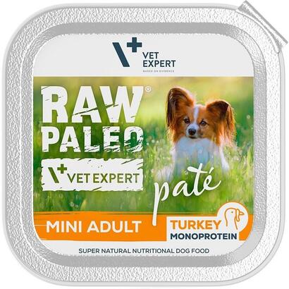 raw-paleo-pate-mini-adult-turkey-wet-dog-food-150-g