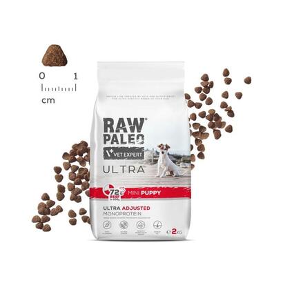 alimento-seco-para-cachorros-raw-paleo-ultra-mini-puppy-beef-de-razas-pequenas-2-kg