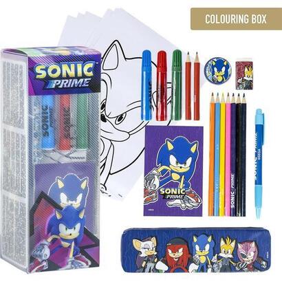 set-papeleria-coloreable-sonic-prime