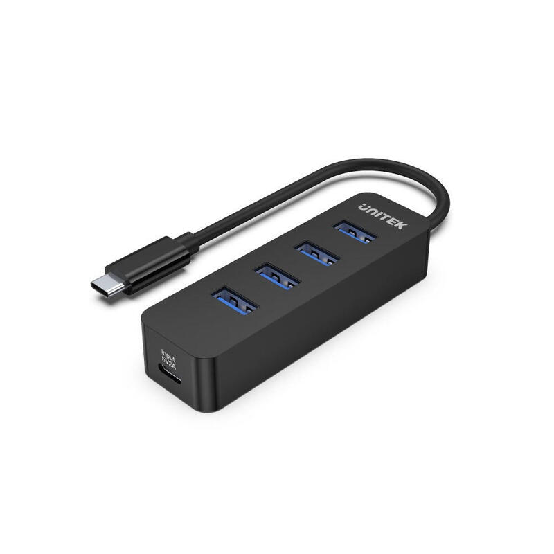unitek-hub-usb-c-4xusb-a-31-activo-10-w-h1117b