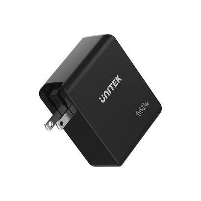 unitek-cargador-de-pared-2x-usb-c-usb-a-140w