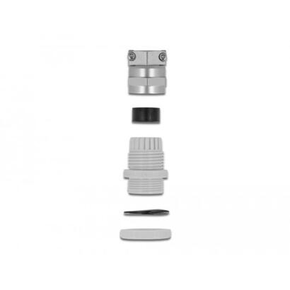 delock-60354-prensaestopas-pg11-con-alivio-de-tension-y-proteccion-contra-la-flexion-gris