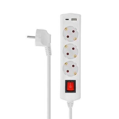 regleta-elbat-base-multiple-3-tomas-con-interruptor-usb-tipo-c-blanco