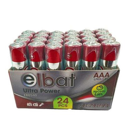 elbat-pack-24-pcs-pilas-alcalinas-lr03aaa-varios