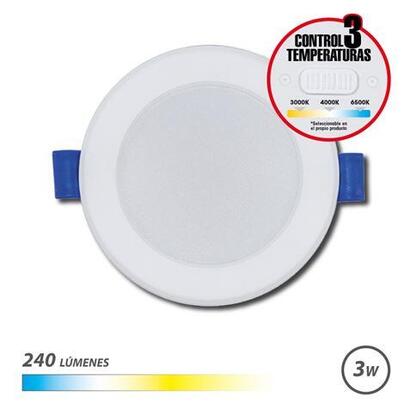 elbat-downlight-circular-3w-240lm-selector-3-temperaturas-blanco