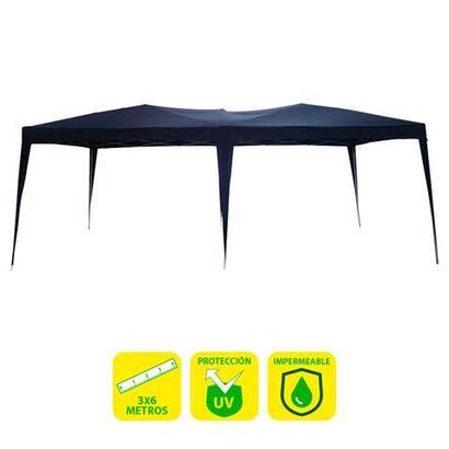 sungarden-carpa-plegable-acero-3x6m-azul-oscuro-azul