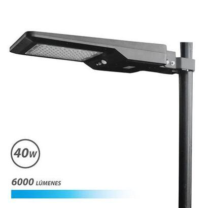 elbat-farola-led-solar-40w-pro-6000lm-6000k-negro