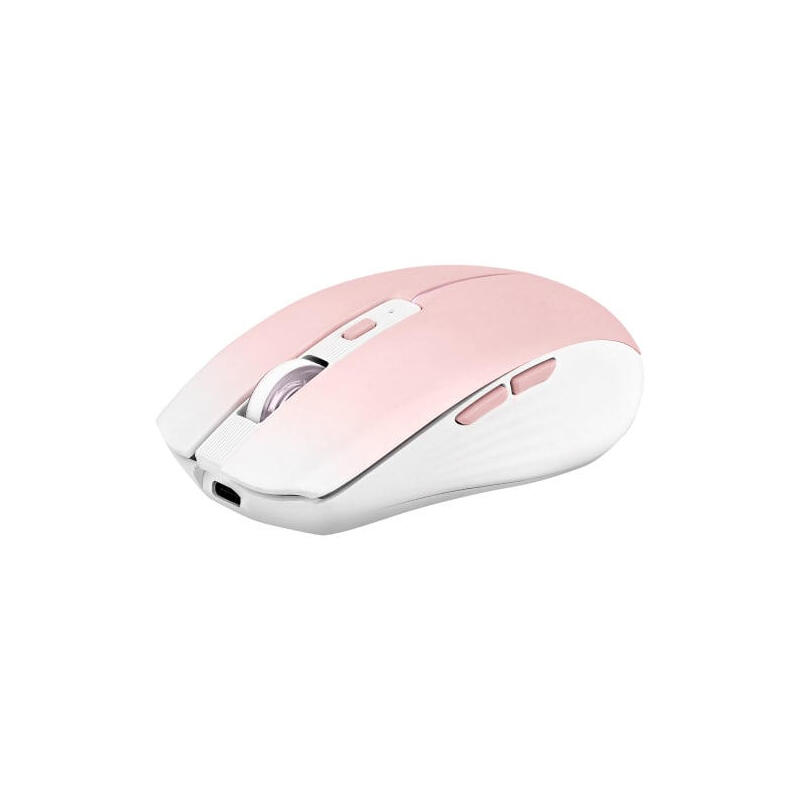 tnb-gradient-raton-inalambrico-recargable-dual-connect-rosa
