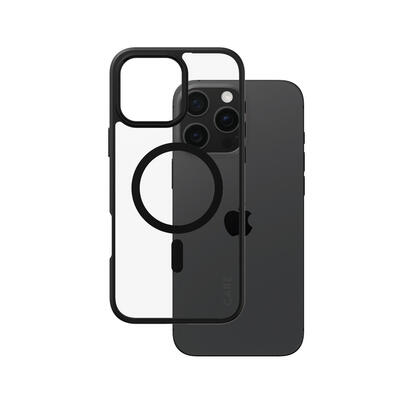 panzerglass-care-by-urban-combat-case-transparent-w-black-frame-magsafe-iphone-16-pro-max-funda-para-apple-iphone-16-pro-max-neg