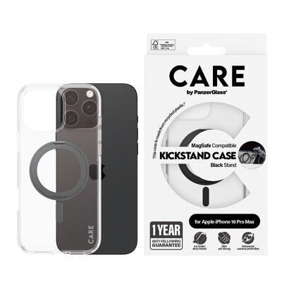 panzerglass-care-by-case-transparent-w-black-kickstand-magsafe-iphone-16-pro-max-funda-para-apple-iphone-16-pro-max-negro