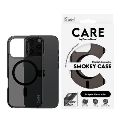 panzerglass-care-by-urban-combat-case-smokey-w-black-magsafe-iphone-16-pro-funda-para-apple-iphone-16-pro-negro