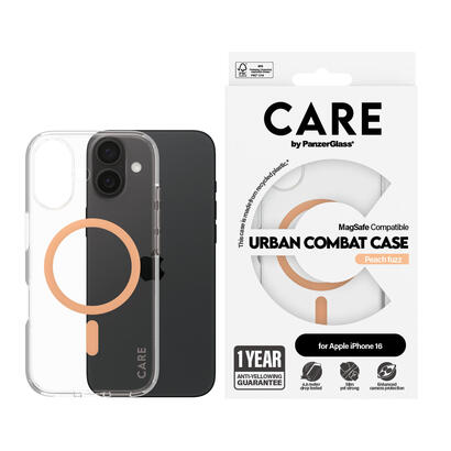 panzerglass-care-flagship-colors-iphone-16-peachy