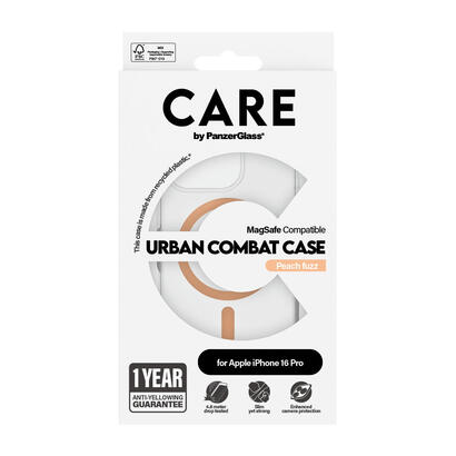 panzerglass-care-flagship-colors-iphone-16-pro-peachy