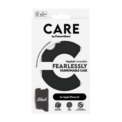 panzerglass-care-by-case-black-w-magsafe-iphone-16-funda-para-apple-iphone-16-negro