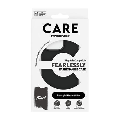 panzerglass-care-by-case-black-w-magsafe-iphone-16-pro-funda-para-apple-iphone-16-pro-negro