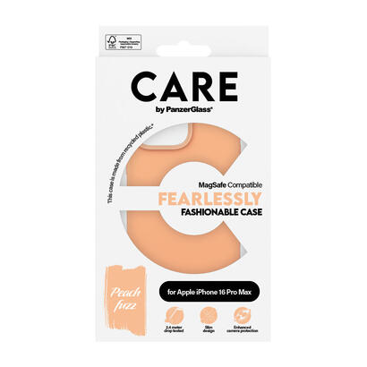 panzerglass-care-by-case-peachy-w-magsafe-iphone-16-pro-max-funda-para-apple-iphone-16-pro-max-rosa