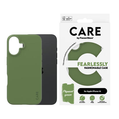 panzerglass-care-by-case-green-iphone-16-funda-para-apple-iphone-16-verde