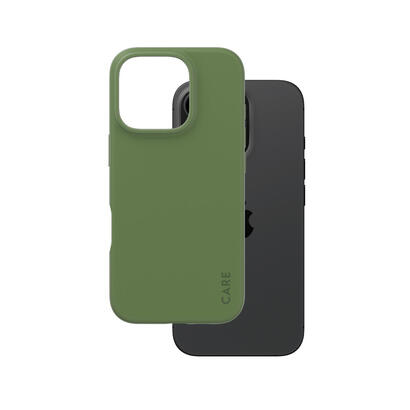 panzerglass-care-by-case-green-iphone-16-pro-funda-para-apple-iphone-16-pro-verde