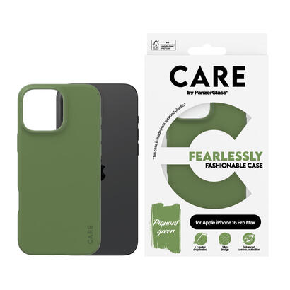 panzerglass-care-by-case-green-iphone-16-pro-max-funda-para-apple-iphone-16-pro-max-verde