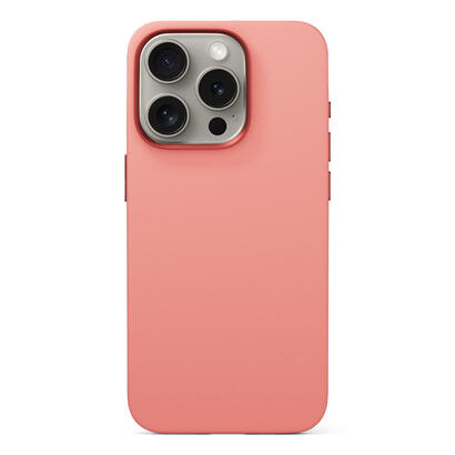 epico-funda-iphone-16-pro-silicona-magsafe-melocoton-rosa