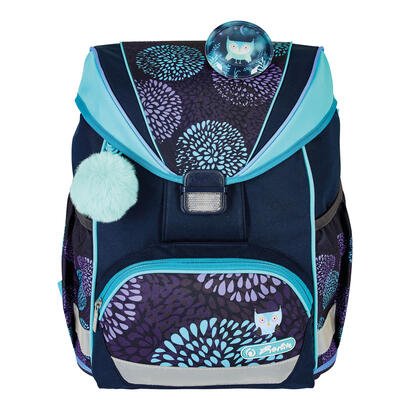 herlitz-ultralight-plus-flower-owl-juego-de-mochila-escolar-chica-poliester-marina-turquesa