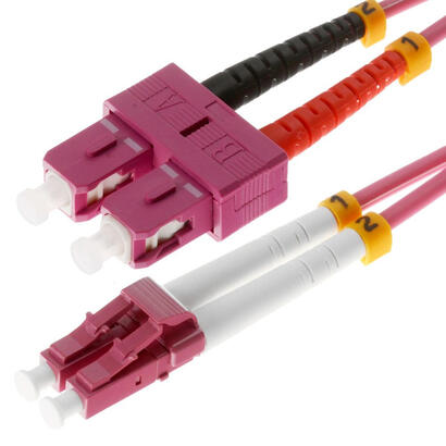 helos-lwl-cable-de-red-lcsc-duplex-50125m-om4-purpura-100m
