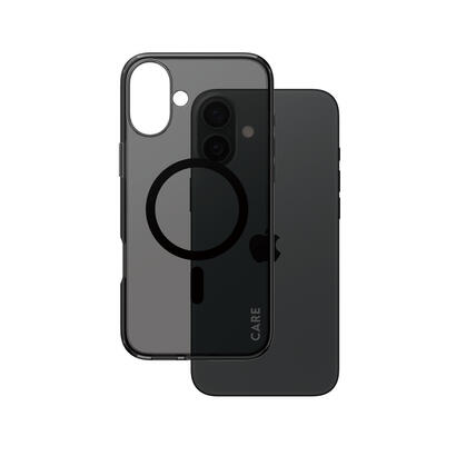 panzerglass-care-by-urban-combat-case-smokey-w-black-magsafe-iphone-16-plus-funda-para-apple-iphone-16-plus-negro