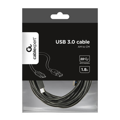 gembird-cable-usb-30-a-usb-tipo-c-180m-negro