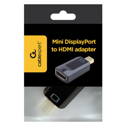 gembird-adaptador-mini-displayport-a-hdmi-mh-negro