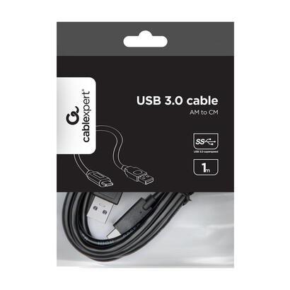 gembird-cable-usb-30-a-usb-tipo-c-1m-negro-ccp-usb3-amcm-1m