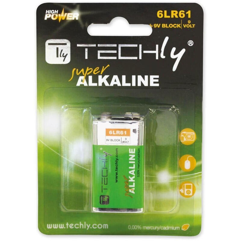 techly-307032-alkaline-battery-9v-6lr61-pp3-1-pcs