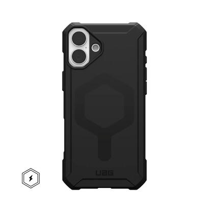 funda-uag-george-essential-black-apple-iphone-16-plus